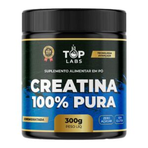 Creatina 100% Pura em Pó 300gr - Top Labs
