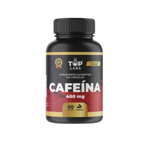 Cafeína Top Labs 60 Caps 400mg