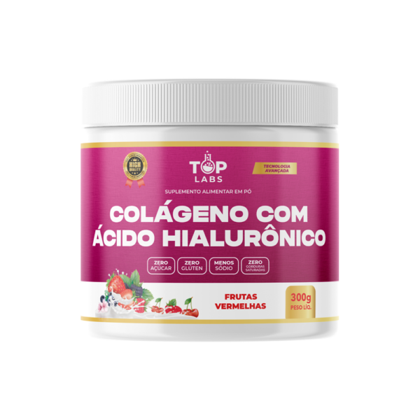 Colágeno com Ácido Hialurônico 300G