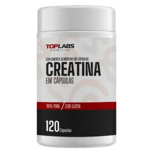 Creatina 100% Pura 120 Cápsulas