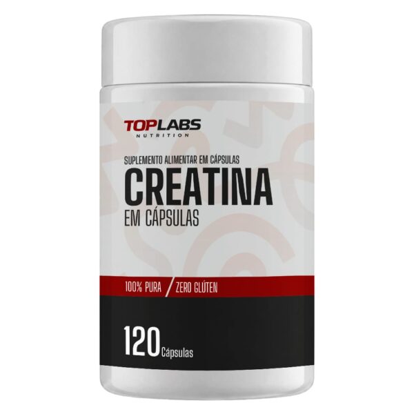 Creatina 100% Pura 120 Cápsulas