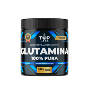 Glutamina em Pó Top Labs 300g