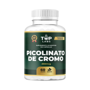 Picolinato de Cromo Top Labs 60 Cápsulas