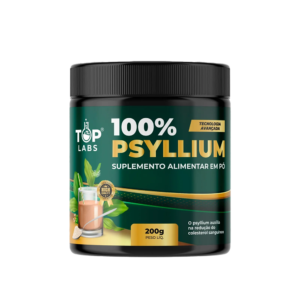 Psyllium em Pó Top Labs 200g