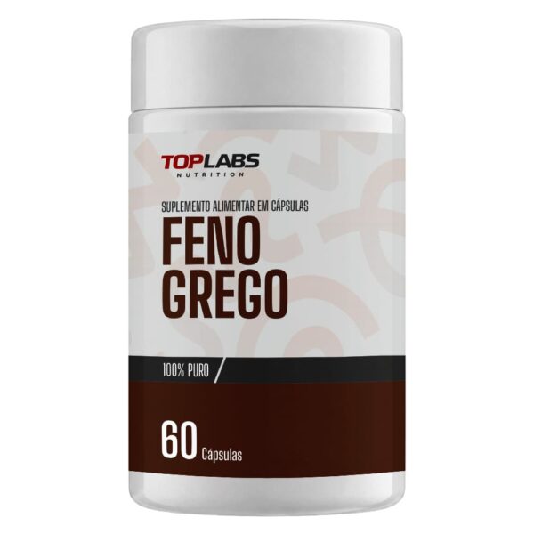 Feno Grego Top Labs 60 Cápsulas