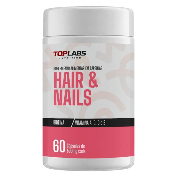 Hair & Nails Top Labs 60 Caps 500mg